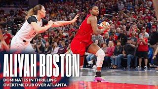 Aliyah Boston Dominates in Thrilling Overtime Dub Over Atlanta | Indiana Fever