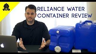 Emergency Essentials | Reliance Product Aqua-Tainer 7 Gallon Rigid Water Container Review