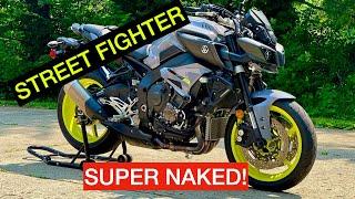 JOESTI GOES NAKED! YAMAHA FZ10 WHEELIE MACHINE!