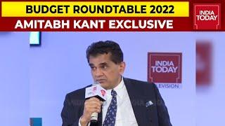 NITI Aayog CEO Amitabh Kant On Plan 'B' Of Government For Agriculture Sector |Budget Roundtable 2022