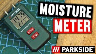 Parkside Moisture Meter PMSHM 2 A2 from LIDL - Unboxing & Testing - for Firewood and Walls