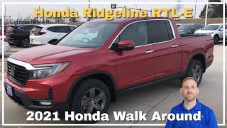 2021 - 2022 Honda Ridgeline RTL-E Walk Around Review