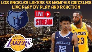 *LIVE* | Los Angeles Lakers Vs Memphis Grizzlies Play By Play & Reaction #NBA