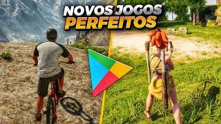 SAIU 8 NOVOS JOGOS PERFEITOS PRA CELULAR QUE VOCÊ PRECISA JOGAR EM 2024