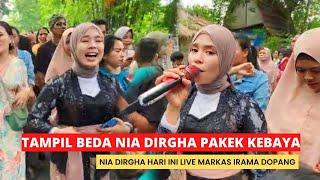 Tampil Beda Hari Ini Nia Dirgha Pakek Kebaya Lombok - Irama Dopang Live Terbaru Markas Gunung Sari