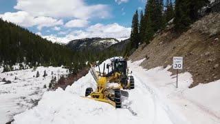 Cat® Motor Graders - Snow Removal Work Tools