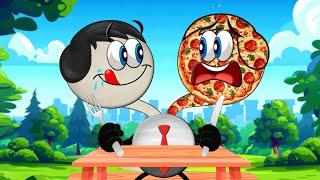 What if we had 2 Heads, Pizza-like & Human-like? + more videos | #aumsum #kids #cartoon #whatif