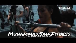 Muhammad Saif Fitness FEEL THE POWER   Gym Motivation