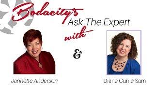 How to Tell Our Story in an Entertaining Way at Bodacity's Ask The Expert with Diane Currie Sam