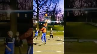 OG shoots the 3 on 6th graders  #bball #clips