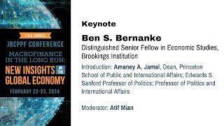 Keynote: Ben S. Bernanke