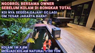 BANYAK IKAN KOI JUARA DI RUMAH INI | CALON KOLAM IKAN KOI 181 TON SPEC MEDIA FILTER BUGATTI