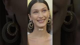 Bella's reaction 2020 vs 2022 ️ #gigihadid #bellahadid #hadidsisters #hairflip