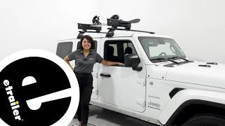 A Closer Look at the Kuat Switch 4 Ski and Snowboard Carrier on a 2024 Jeep Wrangler Unlimited