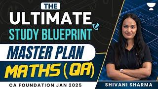 Master Plan for CA Foundation January 2025 | Quantitative Aptitude | Shivani Sharma