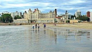 Montevideo Uruguay, turismo por la ciudad / capital.  City tour. Calles y playas guía