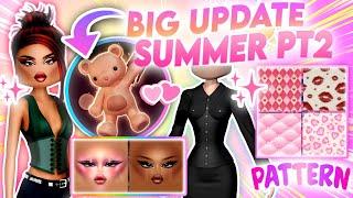 *BIG* Summer UPDATE Part 2 COMING SOON SNEAK PEEKS! New CODES, Items & More!  DRESS TO IMPRESS