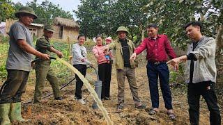 Ly Vy Ca is happy to have water to use during the dry season, thanks the local government