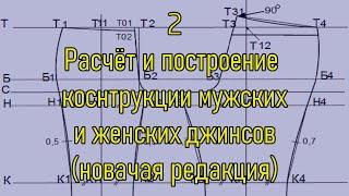 Сшить джинсы своими руками, сделать выкройку джинсов, Вы это сможете.