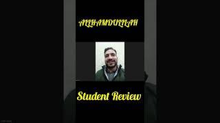 ALLHAMDULILAH Student Review 