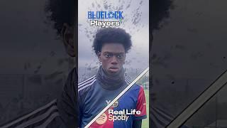 Blue Lock Characters that are based off of Real Footballers‍ #football #anime #bluelock