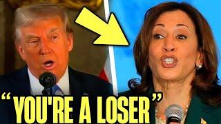 Trump RAGES As KAMALA Drops Election BOMBSHELL On Him!