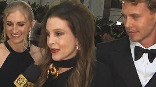 Lisa Marie Presley Crashed Austin Butler’s Golden Globes Interview in Last ET Appearance