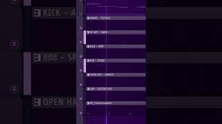 Using phrases and accents to make a Future type beat in FLStudio #shorts #flstudiotutorial #producer