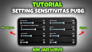 Cara Setting Sensitivitas Pubg Mobile Terbaik Gyro & No Gyro Cara Aim Lurus Pubg | PUBG MOBILE 3.6