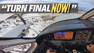 We're Landing RIGHT NOW! Flying a Turboprop POV is Exciting! #pilotlife #aviation