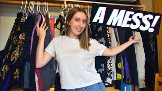 clean out my HIGH SCHOOL closet with me *fail*