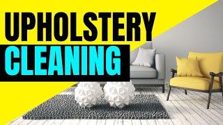 HOW TO AGITATE, CLEAN FURNITURE & PROTETC TO SEAL FURNITURE UPHOLSTERY - AGITATION TOOL SHOUTOUT