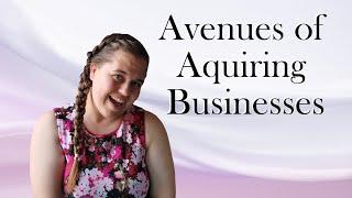 Avenues of Acquiring a Business | Grade 11 Business Studies Term