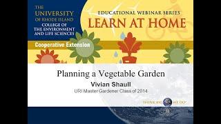 Planning a Vegetable Garden