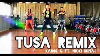 TUSA (REMIX) - Karol G ft. Nicki Minaj | Cumbia Reggaeton | Mauri Alejandro | Coreografía de Zumba