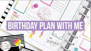 Plan With Me // Big Happy Planner // My Birthday Spread! // September 21-27, 2020