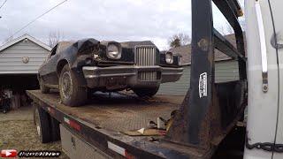 1971 Pontiac Grand Prix 400 J Barn Find!  30 years untouched! Will it run? Episode 1