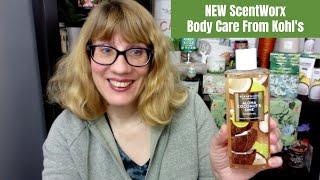 NEW ScentWorx Body Care From Kohl's