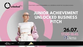 “Junior Achievement Unlocked 2024” Jauniešu komandu ideju business pitch