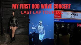 VLOG -COME WITH ME TO MY FIRST CONCERT , ROD WAVE LAST LAP TOUR D.C