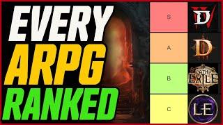 BEST ARPG's RANKED 2023! Path of Exile Vs Diablo 4 vs Last Epoch! // ARPG Tierlist!