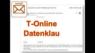 T-Online Datenklau: Aktualisieren Sie Ihr Webmail-Konto Cloud Server