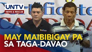 FPRRD at anak na si Baste, naghain na ng kandidatura bilang mayor at vice mayor ng Davao City