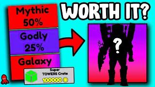 Buying NEW $100,000 CRATES for GALAXY TITANS?!