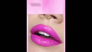 100 Years of Lipsticks #100years #lipstick #makeup #trending #craft #crafternoon