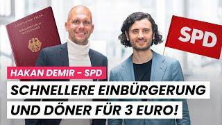 Einbürgerung 2024: Anwalt und SPD-Bundestagsabgeordneter Hakan Demir über das neue Gesetz!