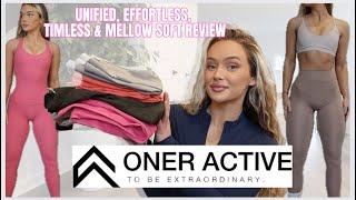 ONER ACTIVE *UNSPONSORED* TRYON HAUL REVIEW | effortless, unified, timeless & mellow soft activewear