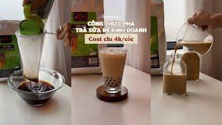 Milk Tea Recipe For Business, super cheap price | Lilo Kitchen