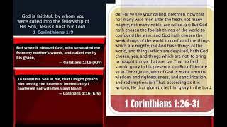 Peter on foreknowledge elected and the called /Bankruptcy of free will