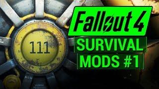 FALLOUT 4: Survival MODS Let's Play Part 1 - THE LEGEND RETURNS! (Fallout 4 Survival Mode)